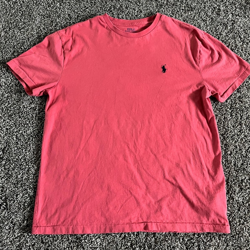 Polo by Ralph Lauren Coral Short Sleeve Tee